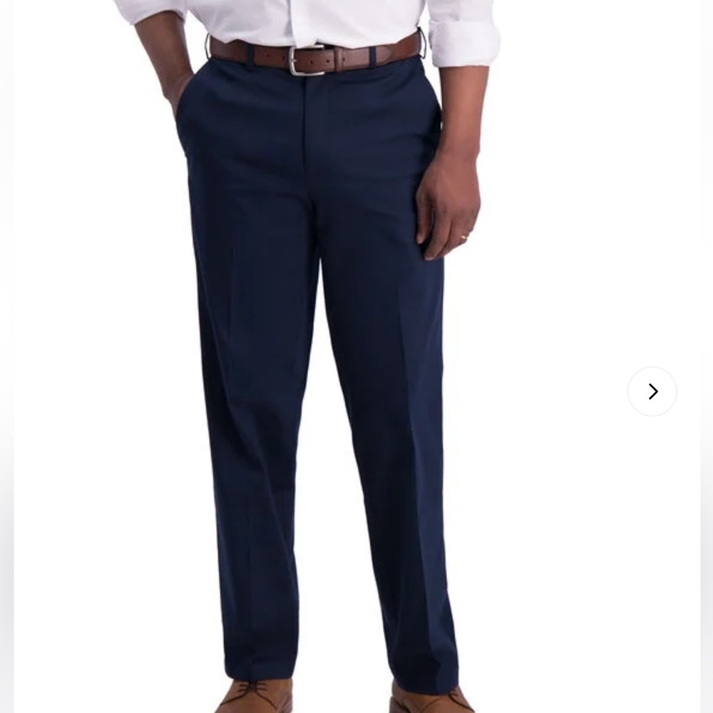 NEW HAGGAR Iron Free Premium Khaki SIZE:28x32